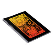 Zon Tarot Gradiënt Notitieboek (Rechterzijde)