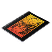 Zon Tarot Gradiënt Notitieboek (Linkerzijde)