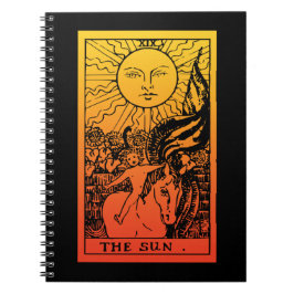 Zon Tarot Gradiënt Notitieboek