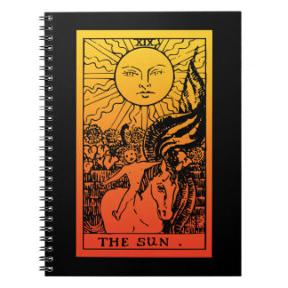 Zon Tarot Gradiënt Notitieboek
