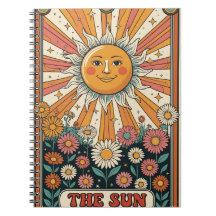 Zon Tarot Notitieboek, Boho Zon Journaal