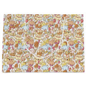 zon trakteert op viering patroon groot cadeauzakje (Voorkant)