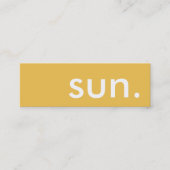 zon. trouwerekaart klantenkaartje (Voorkant)