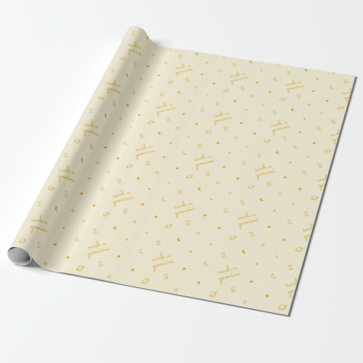 Zo'n Tweeling (pastel) Cadeaupapier (Uitgerold)