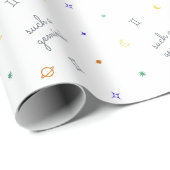 Zo'n Tweelingen (Retro kleuren) Cadeaupapier (Rol Hoek)