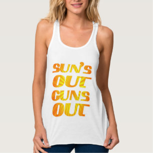 ZON UIT GEWeren FITNESS EN GYM Tanktop