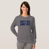 Zon Uit Geweren Uit T-shirt (Voorkant volledig)