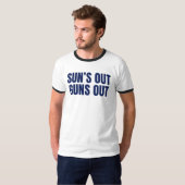 Zon Uit Geweren Uit T-shirt (Voorkant volledig)