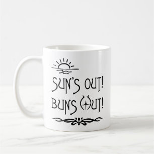 Zon uit koffiemok