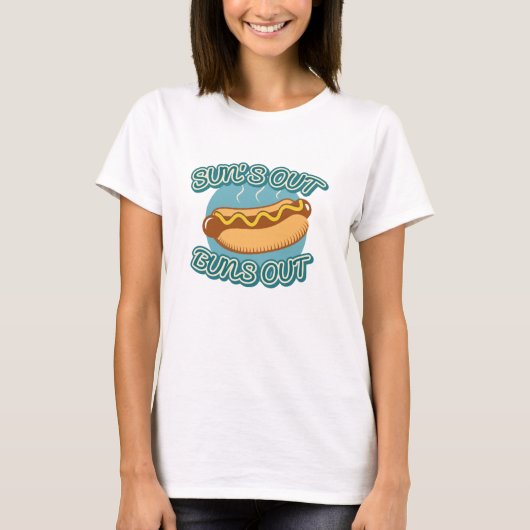 Zon Uit Kont Uit T-shirt (Voorkant)