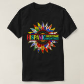 Zon van de Latijns-Amerikaanse Landen met een heis T-shirt (Design voorkant)