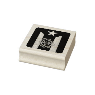 Zon van de revolutie OF auto-magneet Rubberstempel