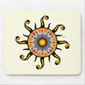 Zon van een mandje muismat (Voorkant)