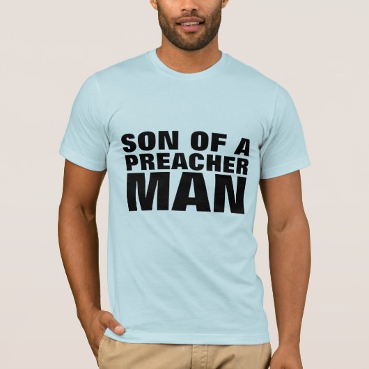 ZON VAN EEN PREACHER MAN Mannen T-shirts (Voorkant)