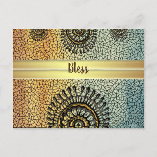 Zon van Henna (Goldish) Briefkaart