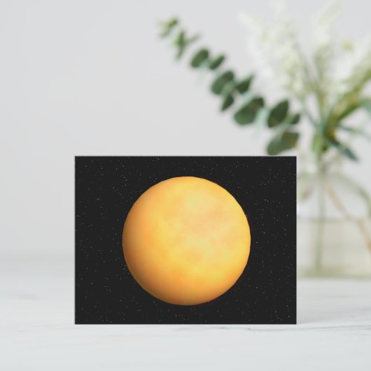 Zon van Space Briefkaart (Staand voorkant)