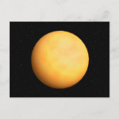 Zon van Space Briefkaart (Voorkant)