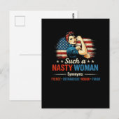Zo'n Verschrikkelijke Vrouw Briefkaart (Voorkant / Achterkant)