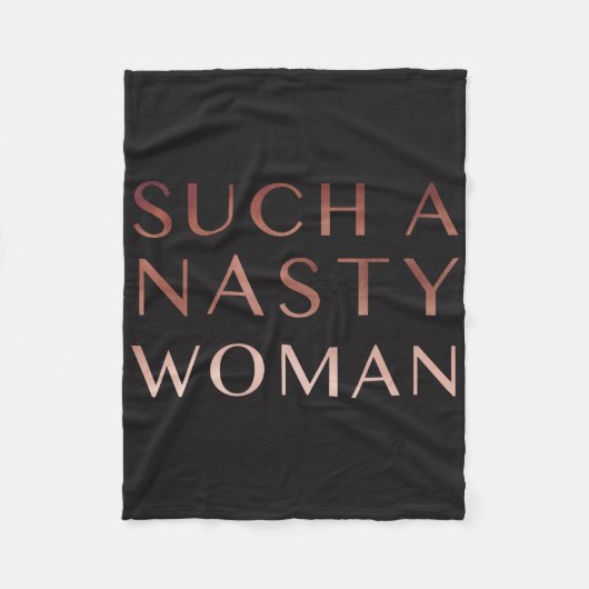Zo'n vervelende vrouw fleece deken (Voorkant)