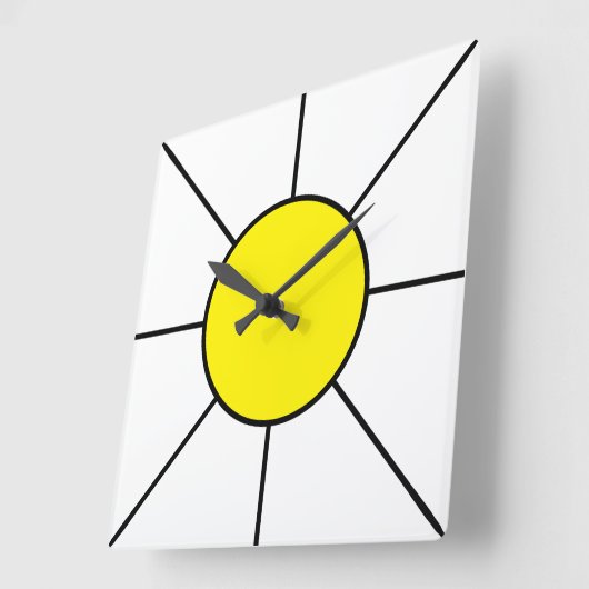 Zon  vierkante klok (Hoek)