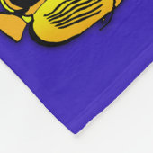 Zon Vis #12 Fleece Deken (Hoek)