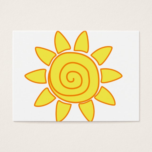 Zon Visitekaartjes (Voorkant)