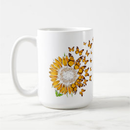 Zon vlucht koffiemok