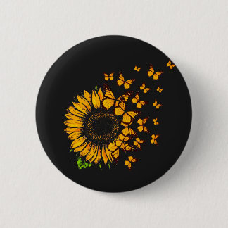 Zon vlucht ronde button 5,7 cm