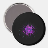 Zon - Whimsigoth Graphic Magneet (Voorkant / Achterkant)