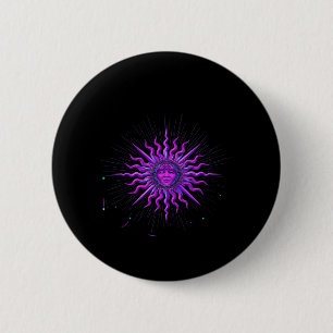 Zon - Whimsigoth Graphic Ronde Button 5,7 Cm