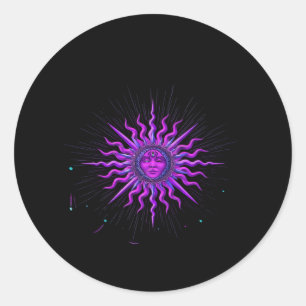 Zon - Whimsigoth Graphic Ronde Sticker