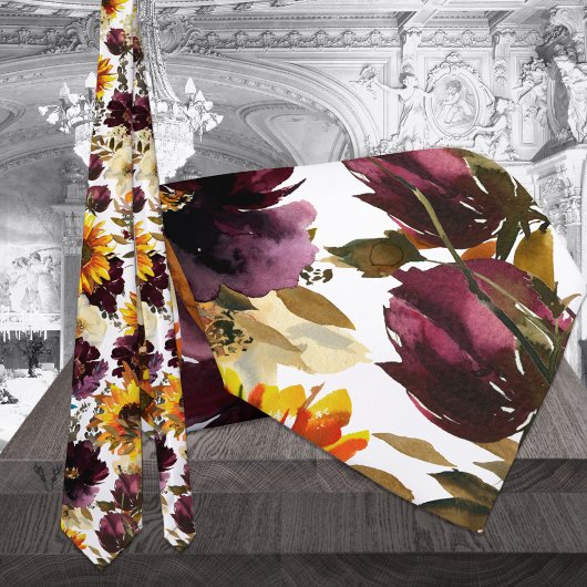 Zon & Wijn Trouw Wit Stropdas