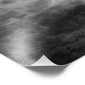 Zon, wolken, water en eendenkroos foto afdruk (Hoek)