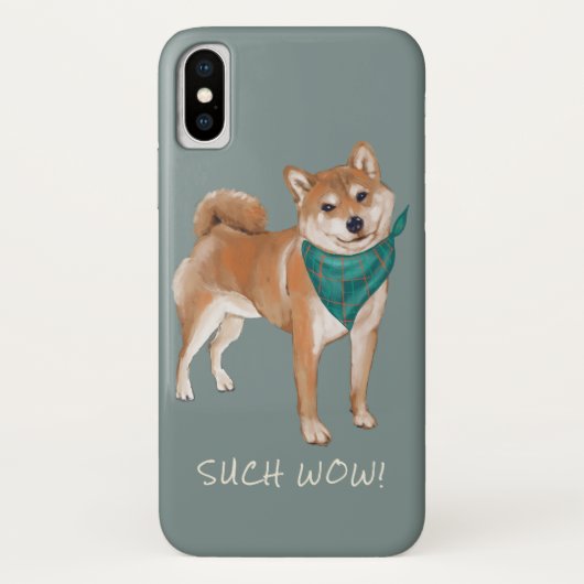 Zo'n Wow! Doge iPhone / iPad hoes (Achterkant)