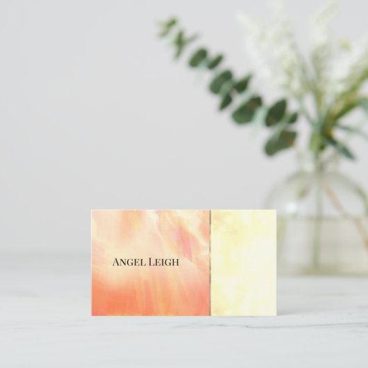 Zon, Yoga, Spiritueel, Counseling, Visitekaartjes (Staand voorkant)