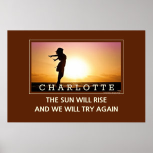 Zon zal toenemen We zullen opnieuw proberen de muu Poster