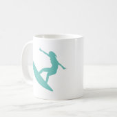 Zon, zand en golven koffiemok (Voorkant links)