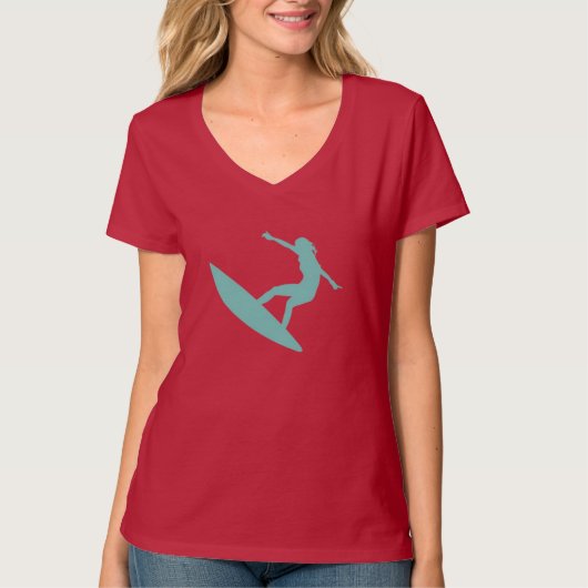 Zon, zand en golven t-shirt (Voorkant)