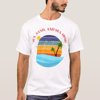 Zon, Zand en Zee Wachten T-shirt