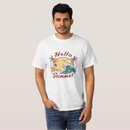 Zon, Zand & Golven: De zomer Welkom T-shirt
