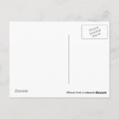 Zon, zand, strand, vakantie briefkaart (Achterkant)