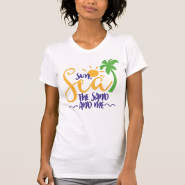 Zon, Zee, De Zand en ik meisjes T-shirt