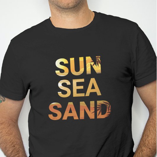 ZON ZEE ZAND | Kerstvakantie T-shirt