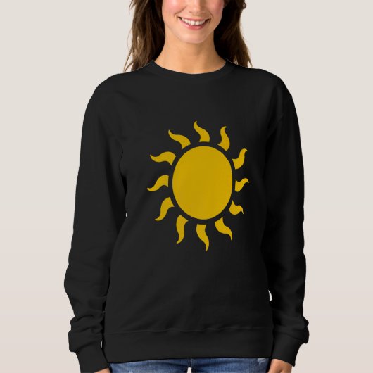 Zon Zomer Planeet Trui (Voorkant)