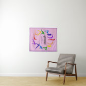 Zonaanhef Yoga Tapestry Regenboog Chakra Kleuren Wandkleed (In Situ (horizontaal))