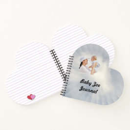 Zonachtergrond Baby-illusie Notitieboek