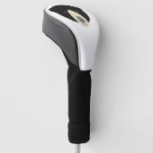 Zonbeer Gezicht Golfheadcover (Schuin)