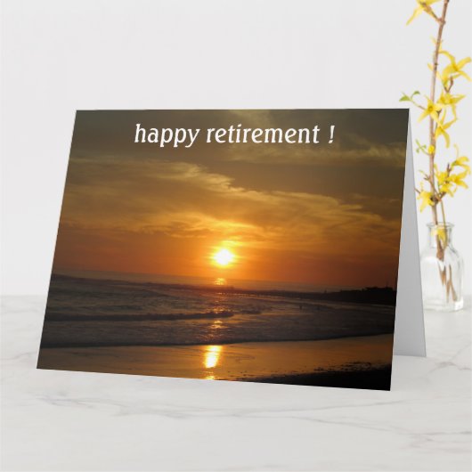 zonbig met pensioen kaart (Gele Bloem)