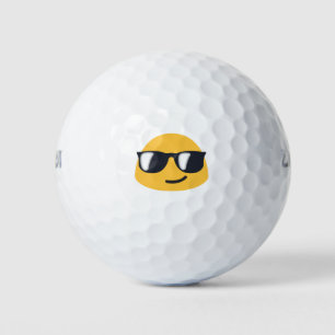 Zonbrillen Emoji Golfballen