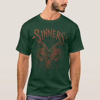 Zondaars Gotische Occultisme Kostuum voor Goth Hor T-shirt